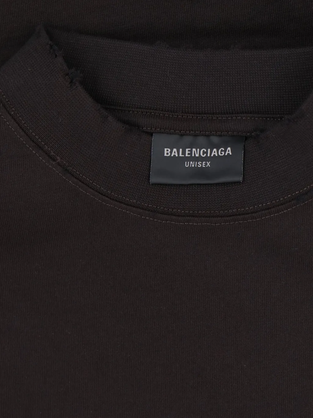 No Logo Printed Large Fit T-Shirt