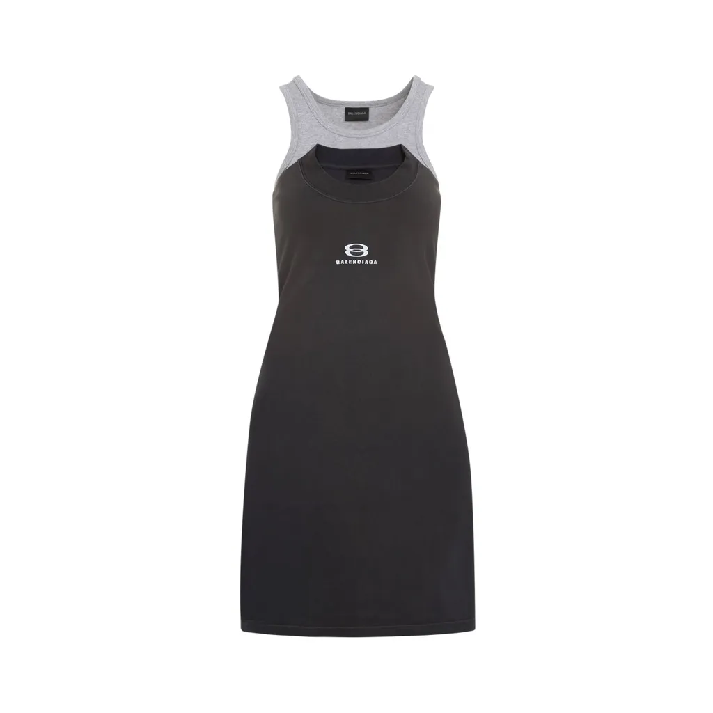 Layered Sleeveless Dress