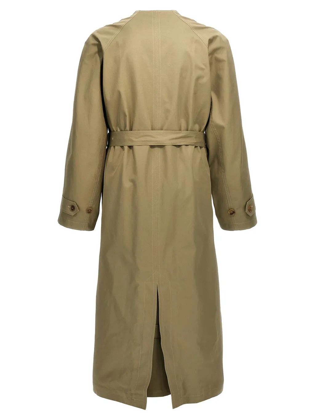 Belted Mid-Length Trench Coat