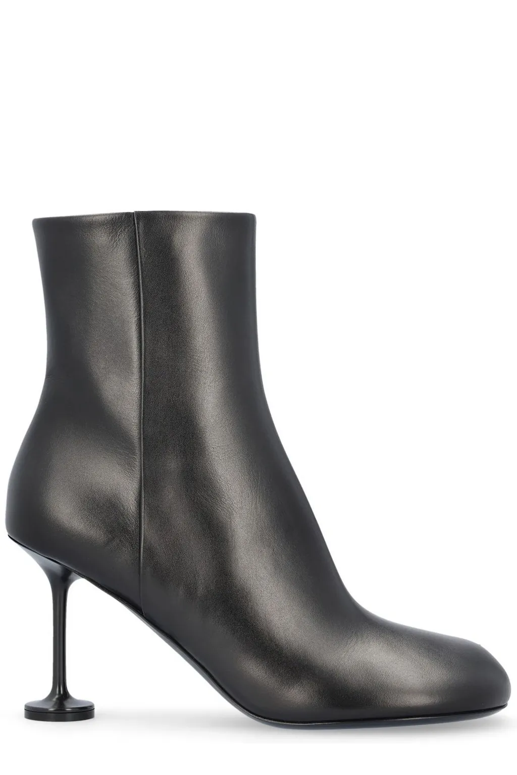 Lady Round Toe Ankle Boots