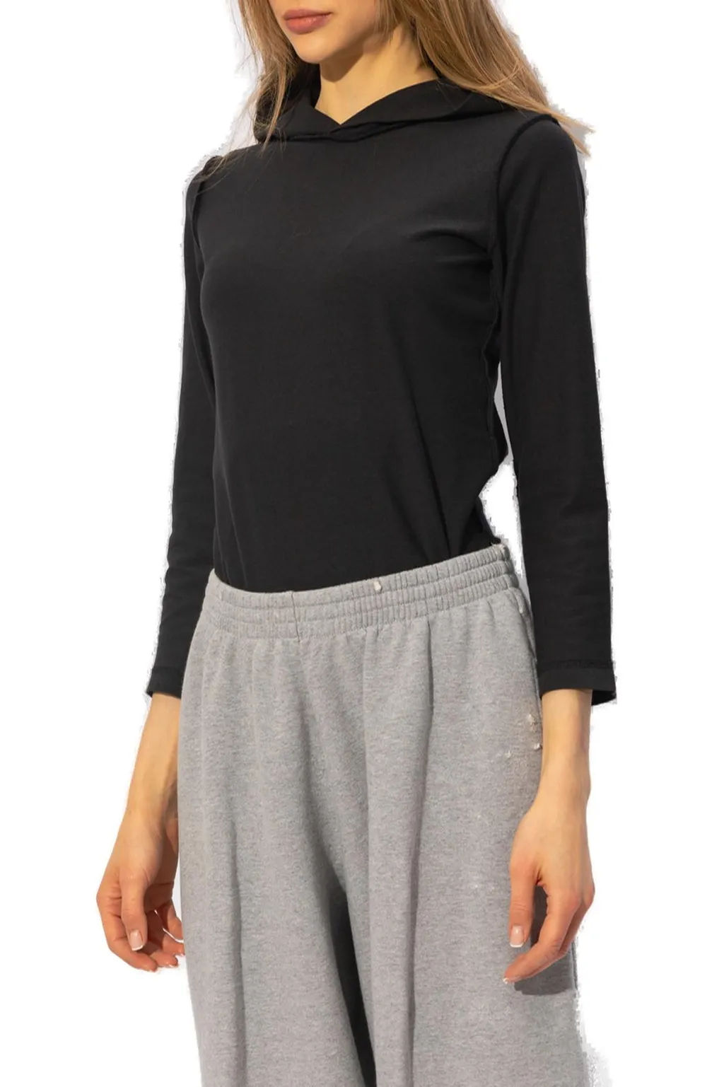 Inside-Out Long Sleeve Hooded