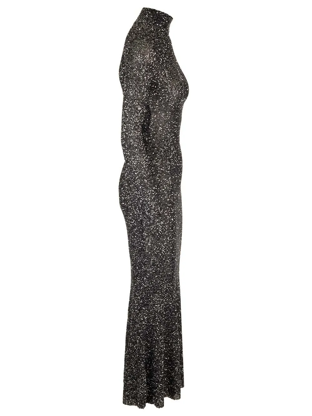Sequin Embellished Maxi Dress