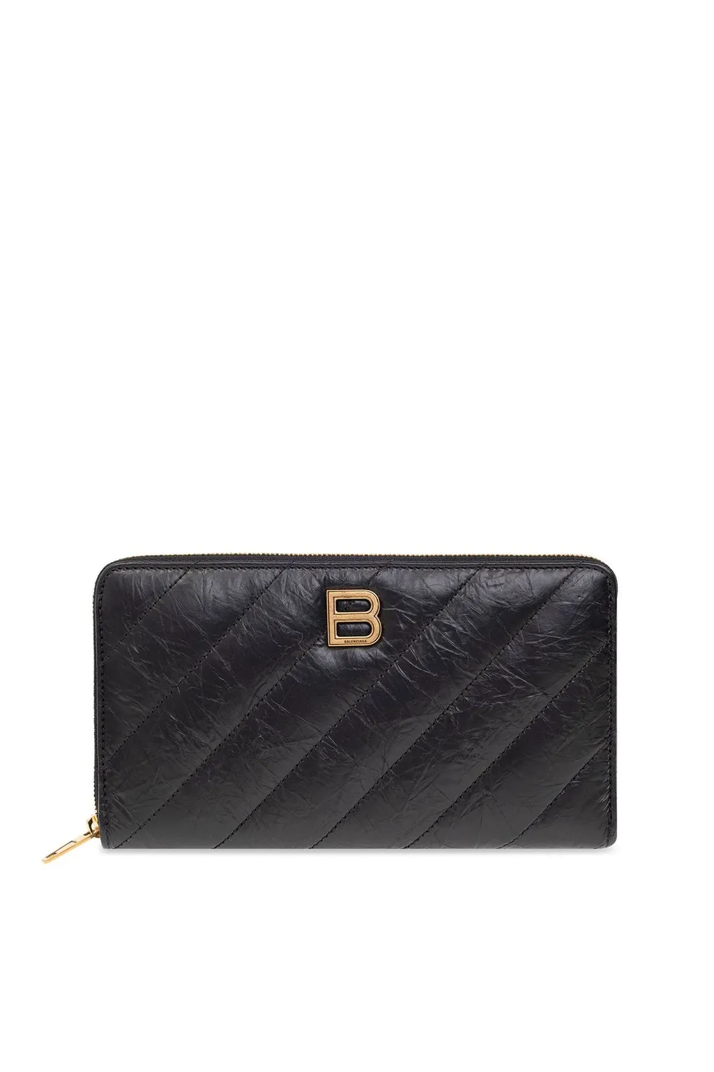 Crush Logo Plaque Zip-Around Wallet