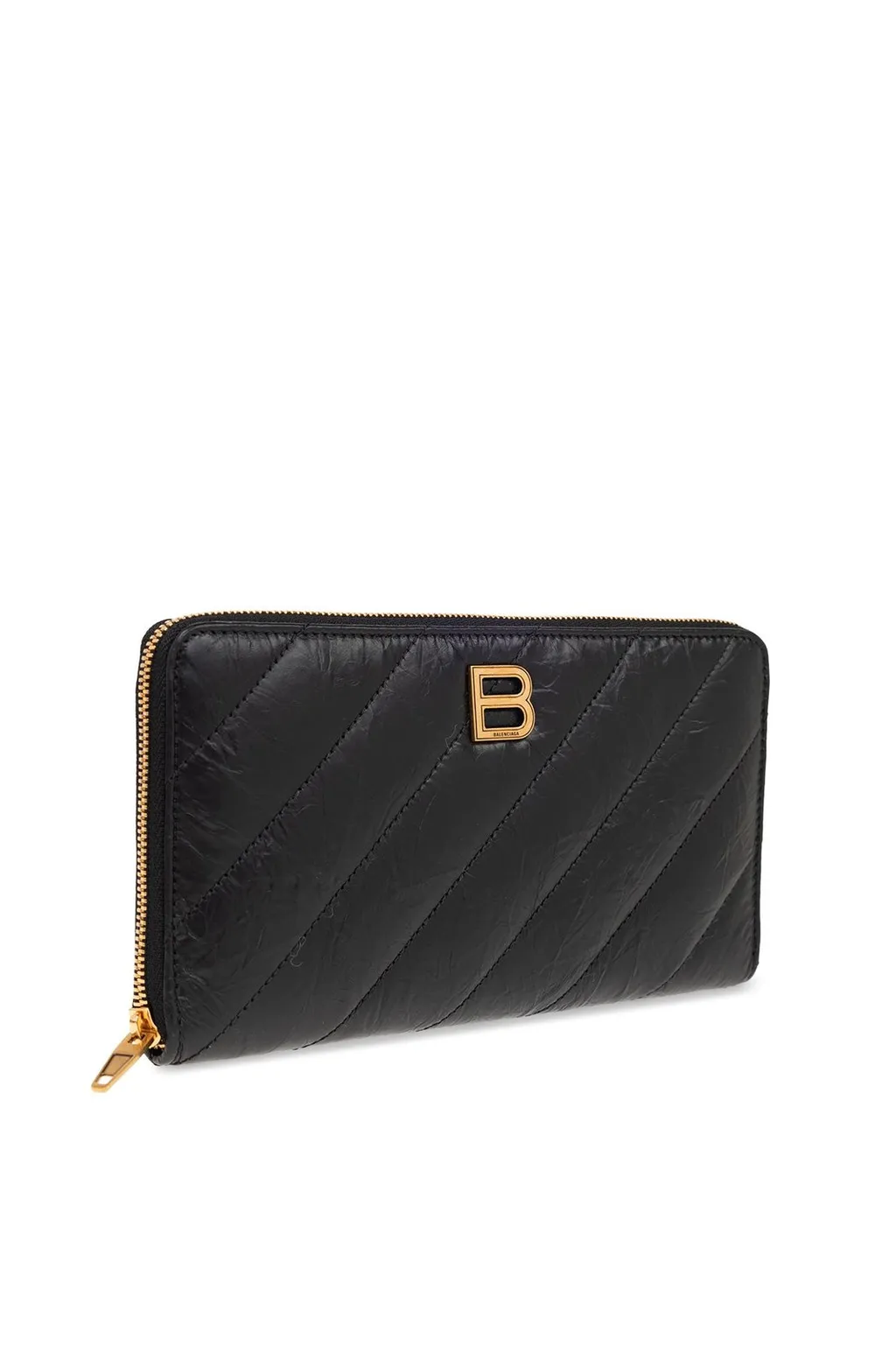 Crush Logo Plaque Zip-Around Wallet