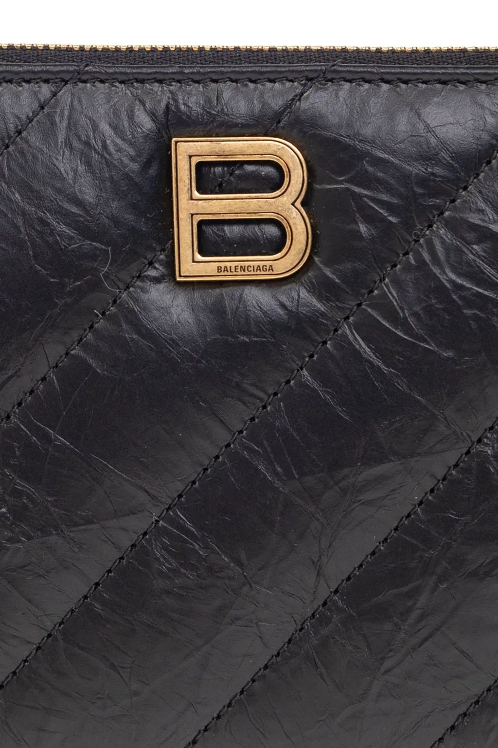 Crush Logo Plaque Zip-Around Wallet