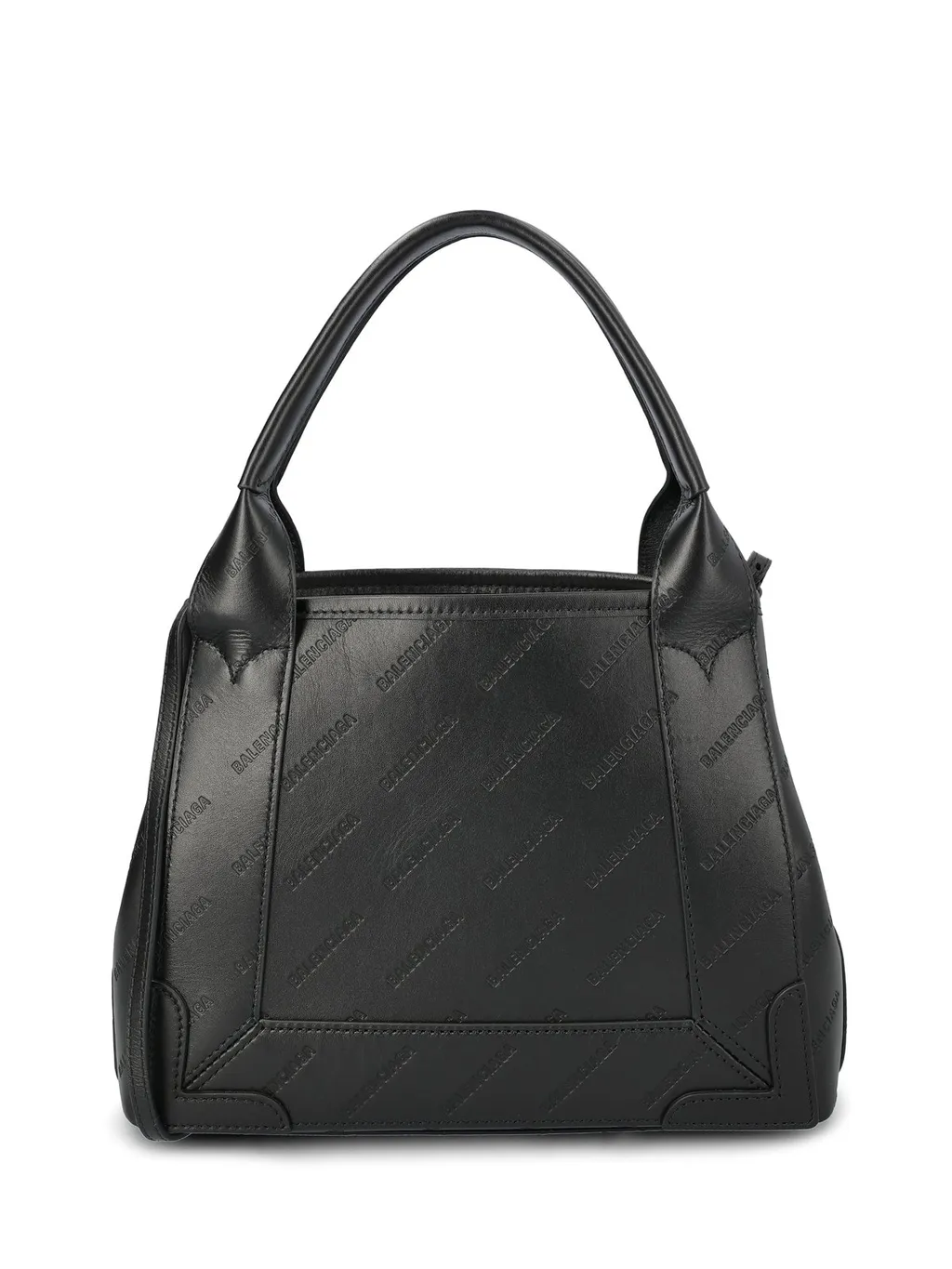 Logo Embossed Tote Bag