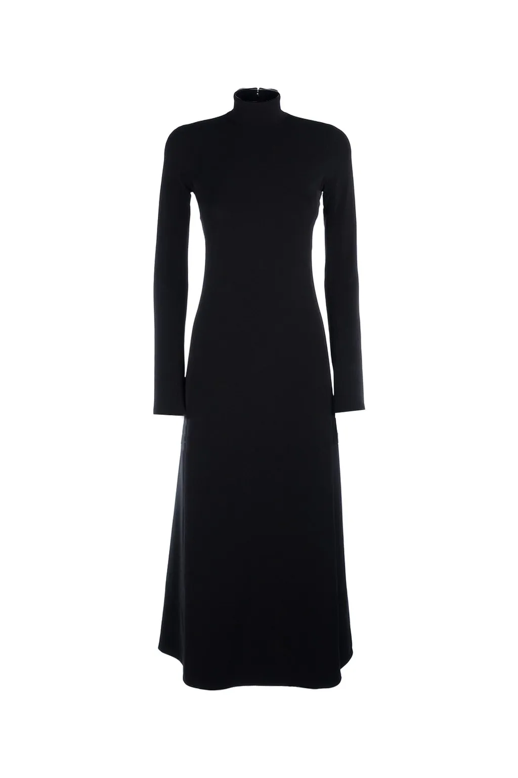 High-Neck Maxi Dress