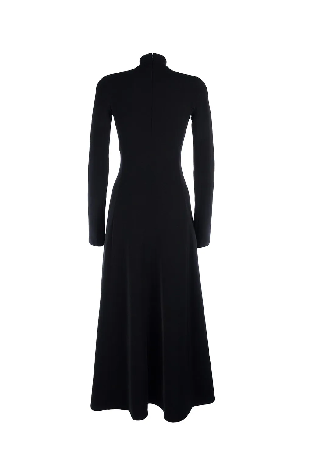 High-Neck Maxi Dress