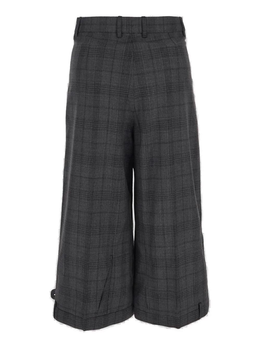 Checked Deconstructed Long Shorts