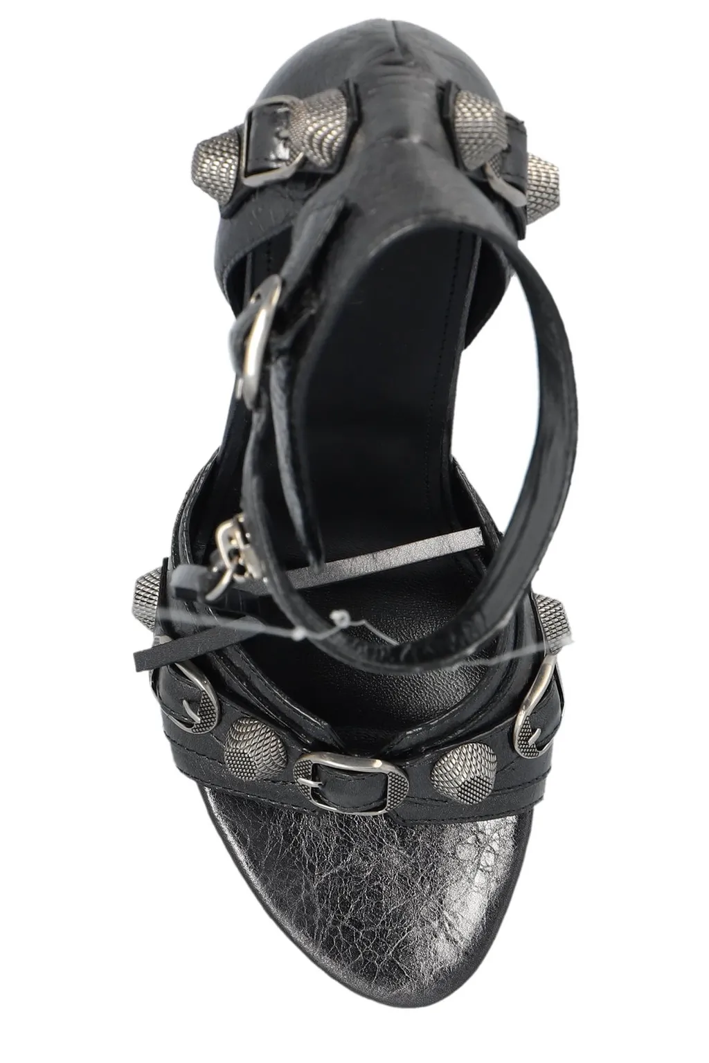 Cagole Metallic Heeled Sandals