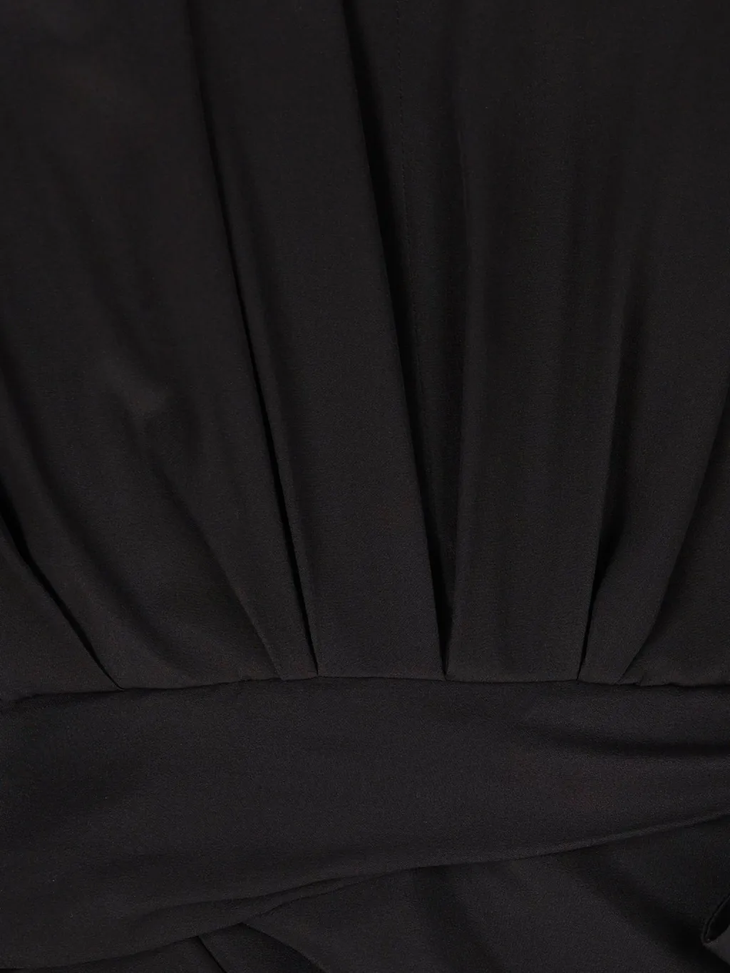 Tie Detailed Draped Dress
