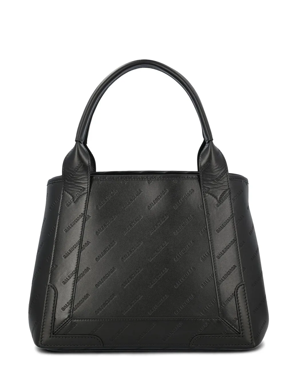 Allover Logo Embossed Tote Bag
