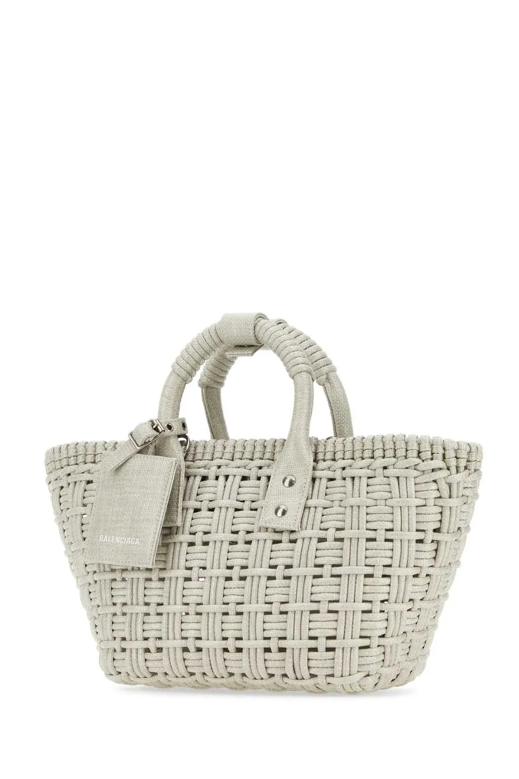 Woven Raffia Basket Bag