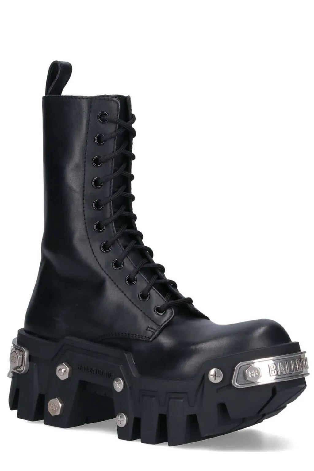 Bulldozer Platform Lace-Up Boots