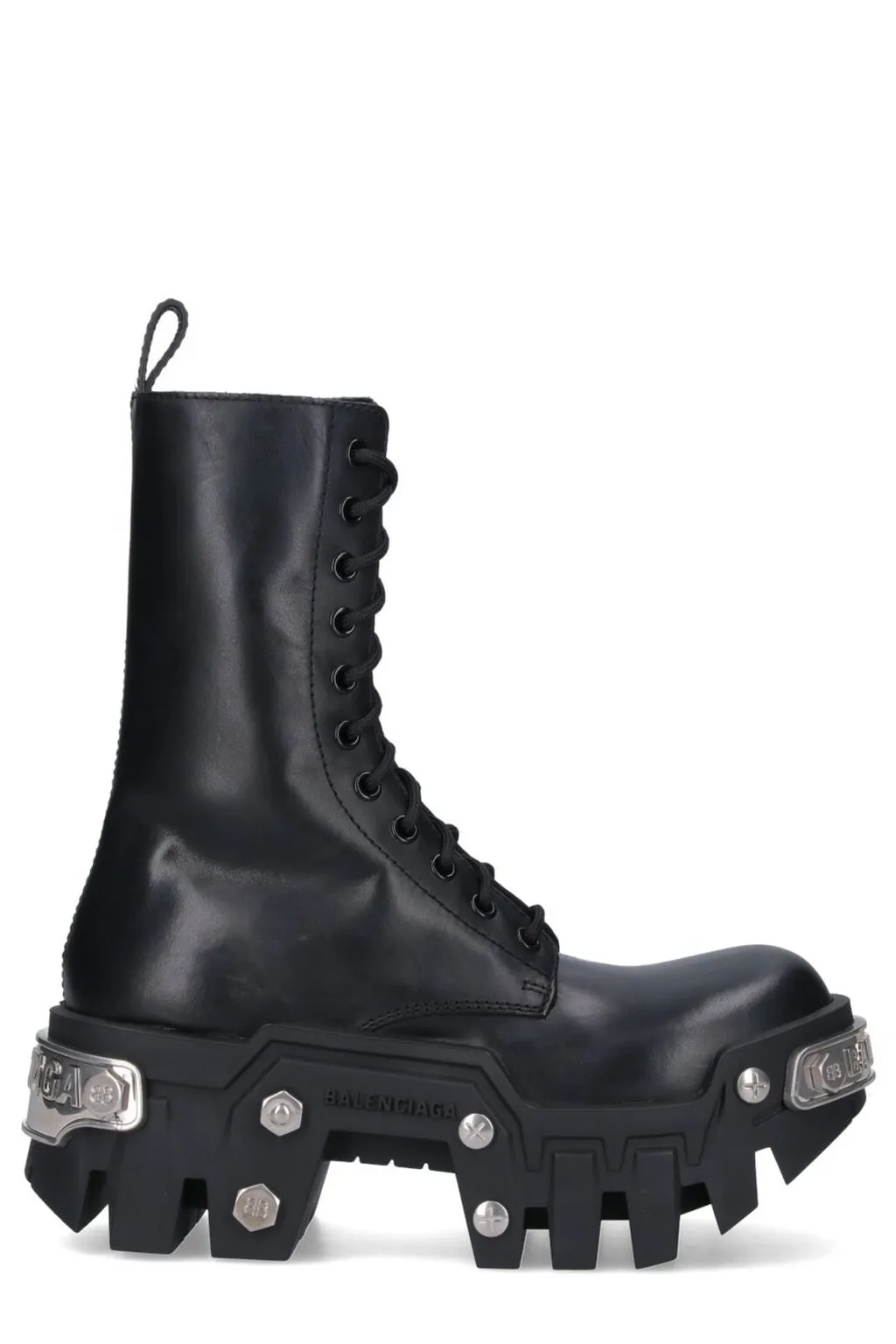 Bulldozer Platform Lace-Up Boots