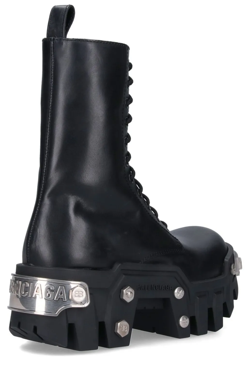 Bulldozer Platform Lace-Up Boots