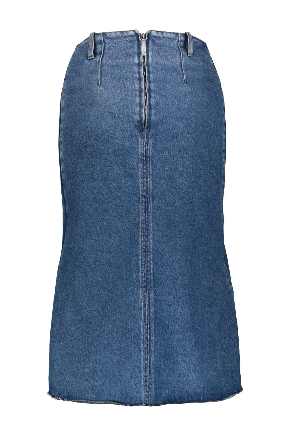 High Waist Denim Skirt