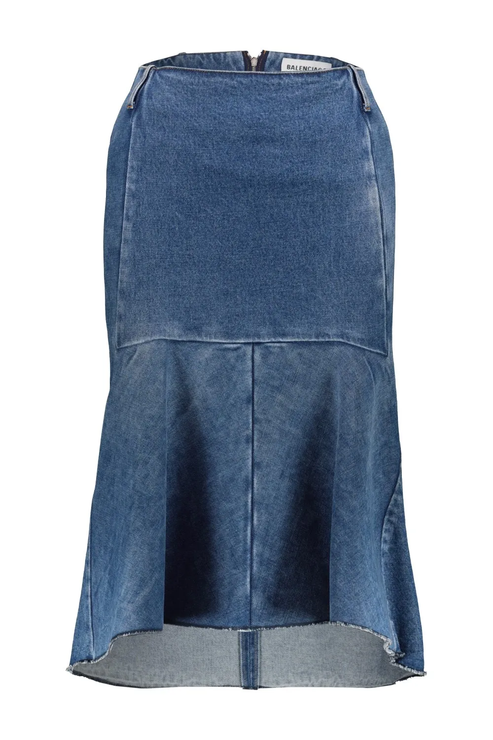 High Waist Denim Skirt