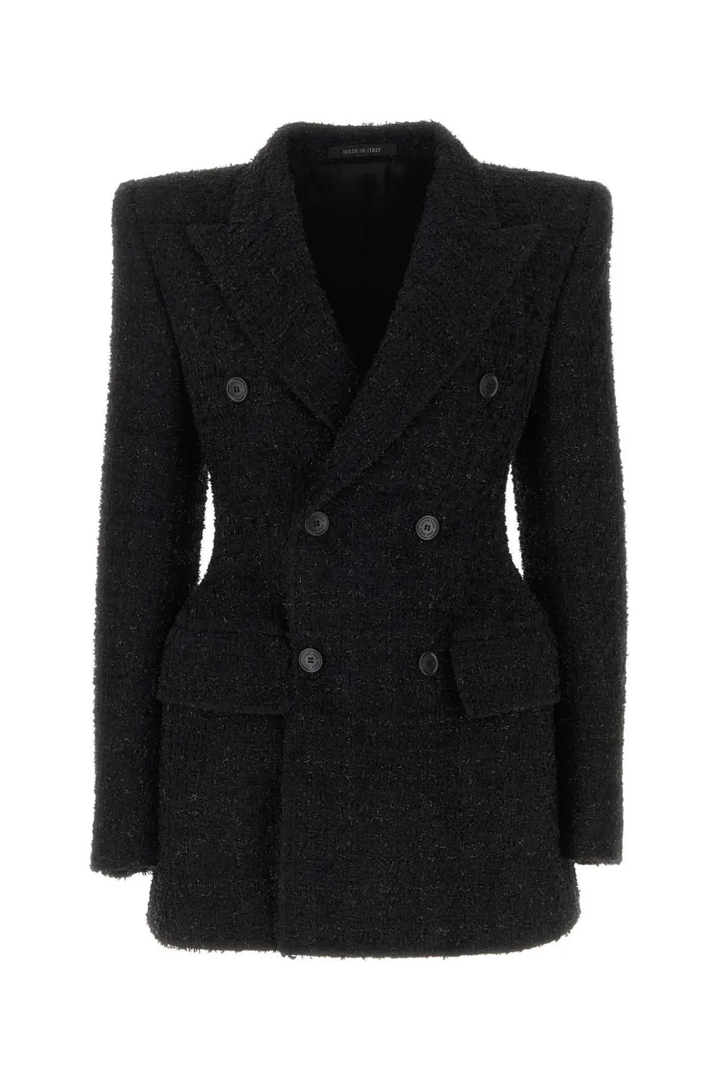 Double-Breasted Tweed Jacket