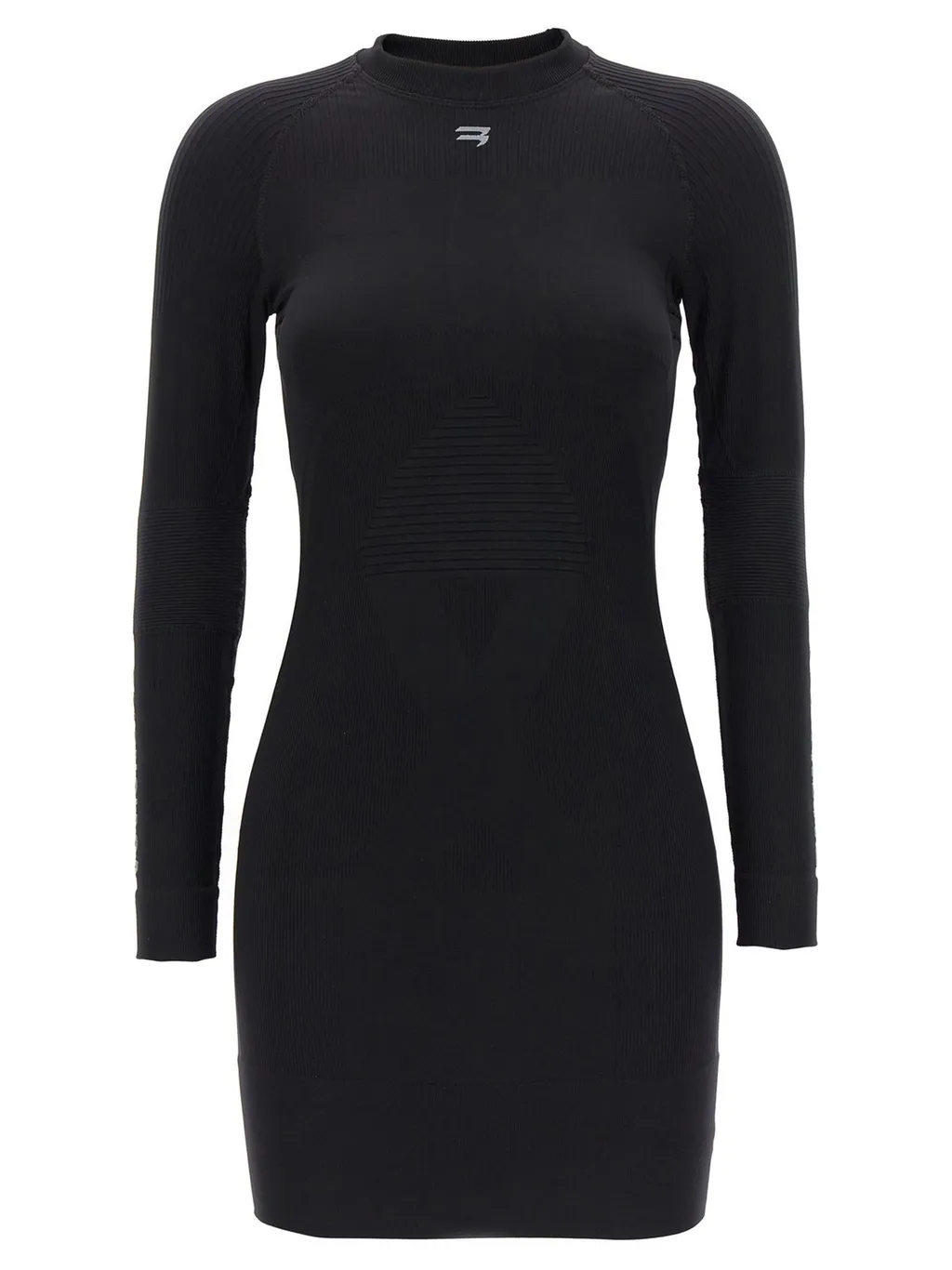 Logo Motif Printed Energy Accumulator Dress