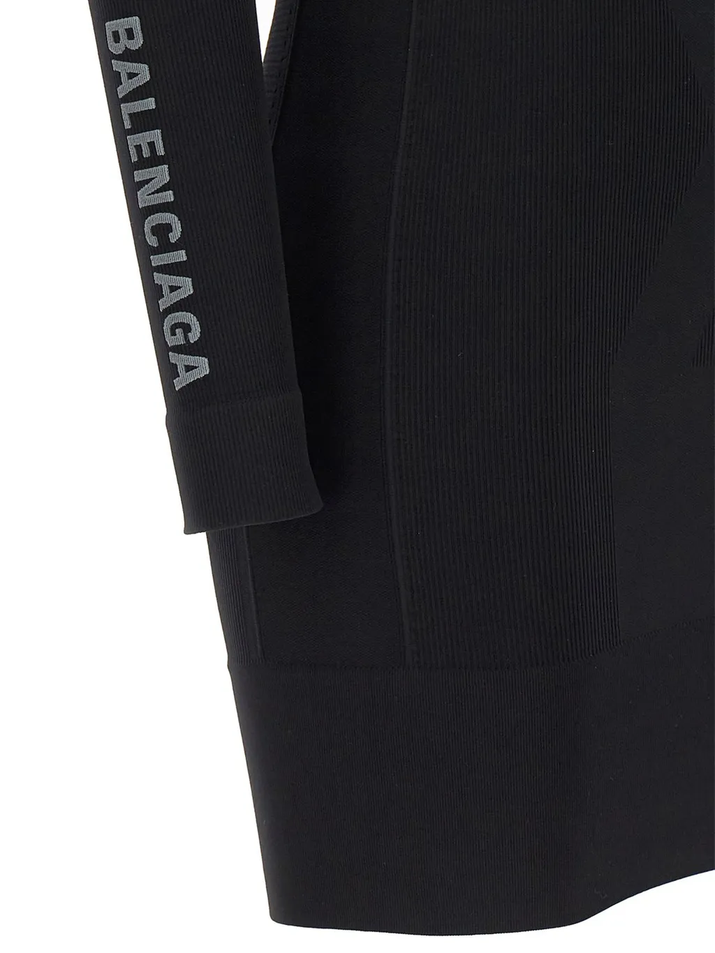 Logo Motif Printed Energy Accumulator Dress