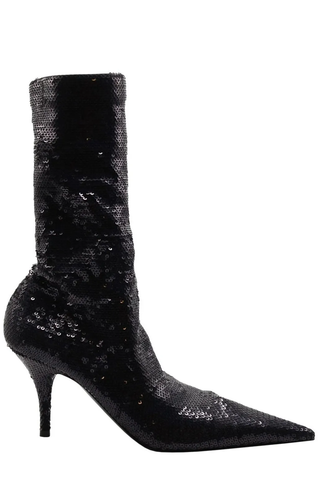 Sequins Embellished Knife Boots