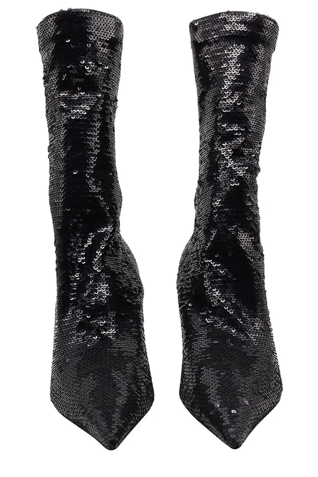 Sequins Embellished Knife Boots