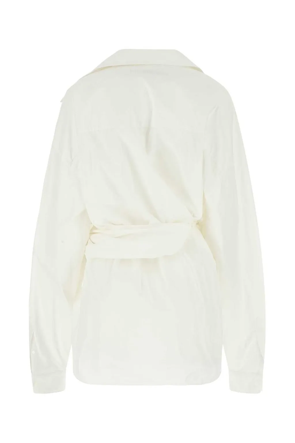 Wrap Long-Sleeved Shirt