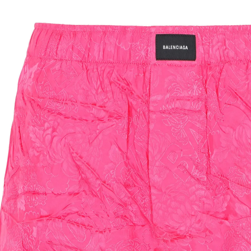Logo Patch Pyjama Shorts