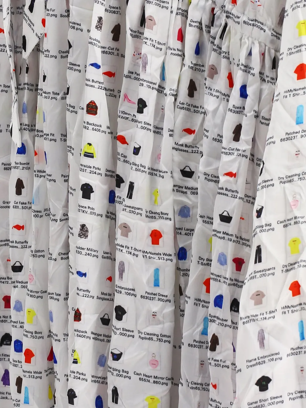 Graphic Printed Oversized Midi Dress