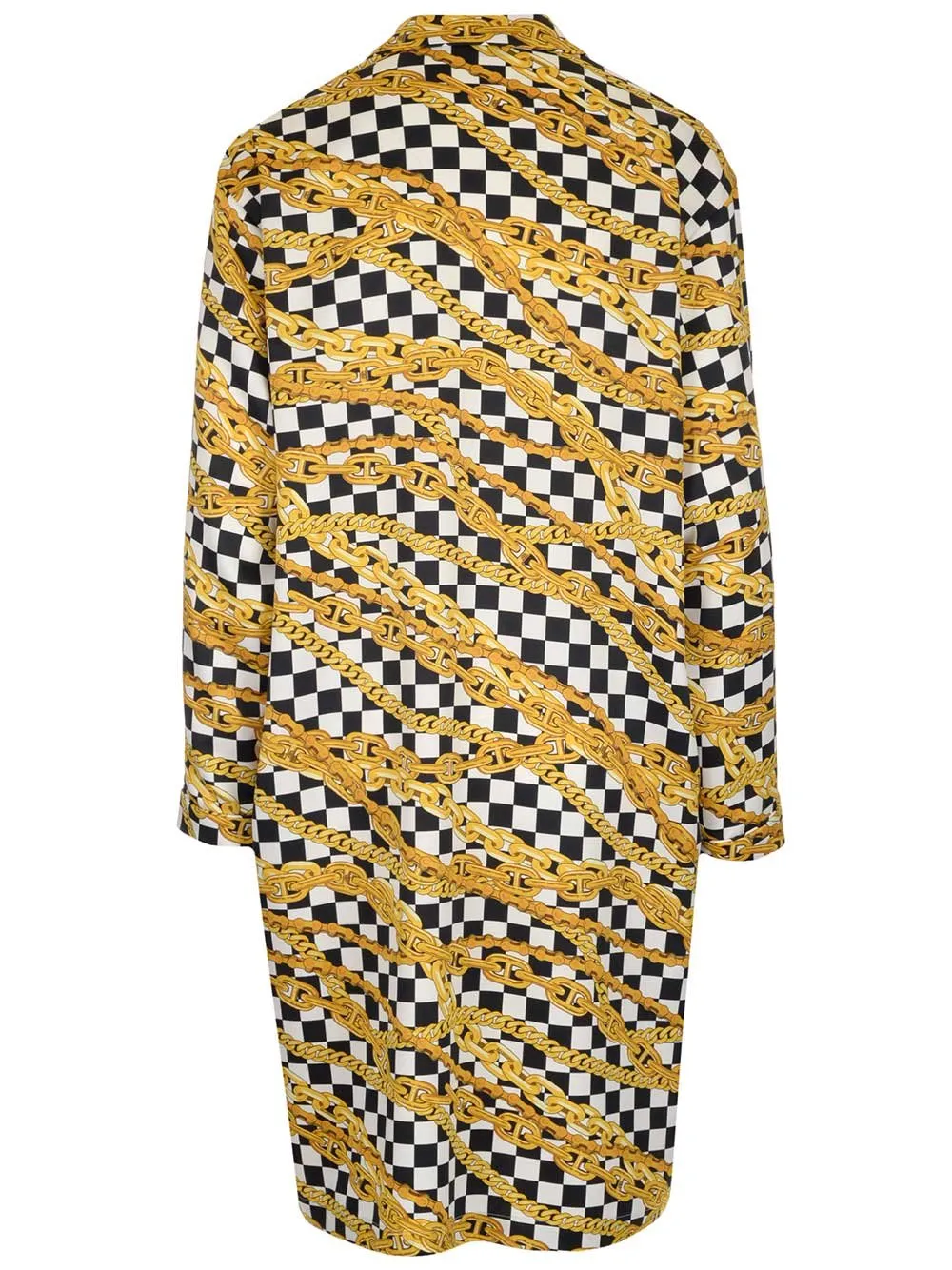 Chain Printed Oversized Dress