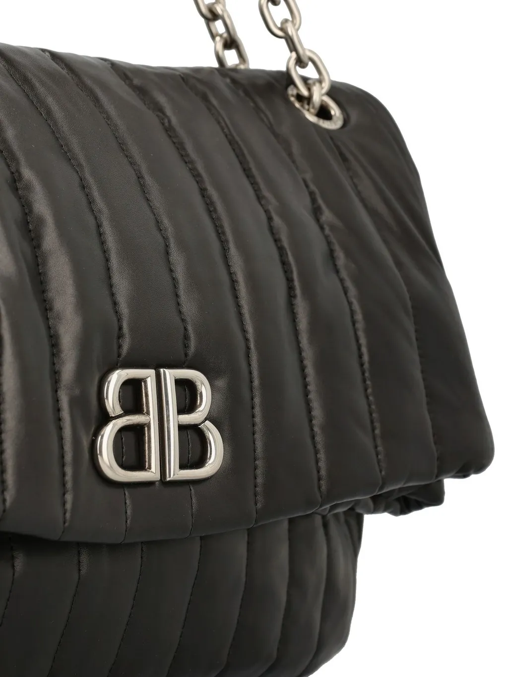 Monaco Medium Quilted Chain Shoulder Bag