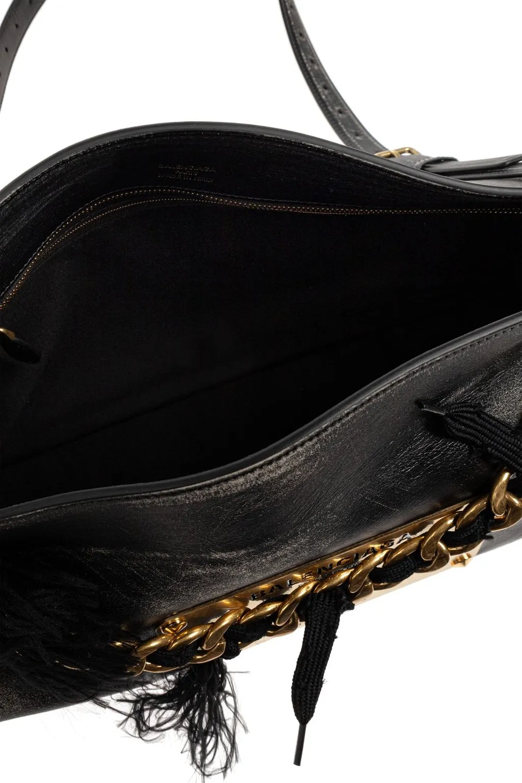 Logo Plaque Shoulder Bag