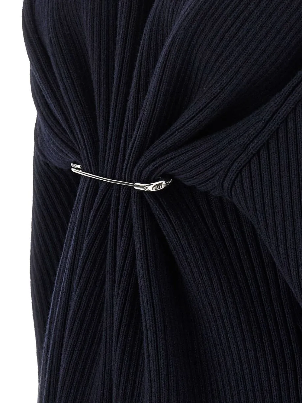 Turtleneck Long-Sleeve Dress