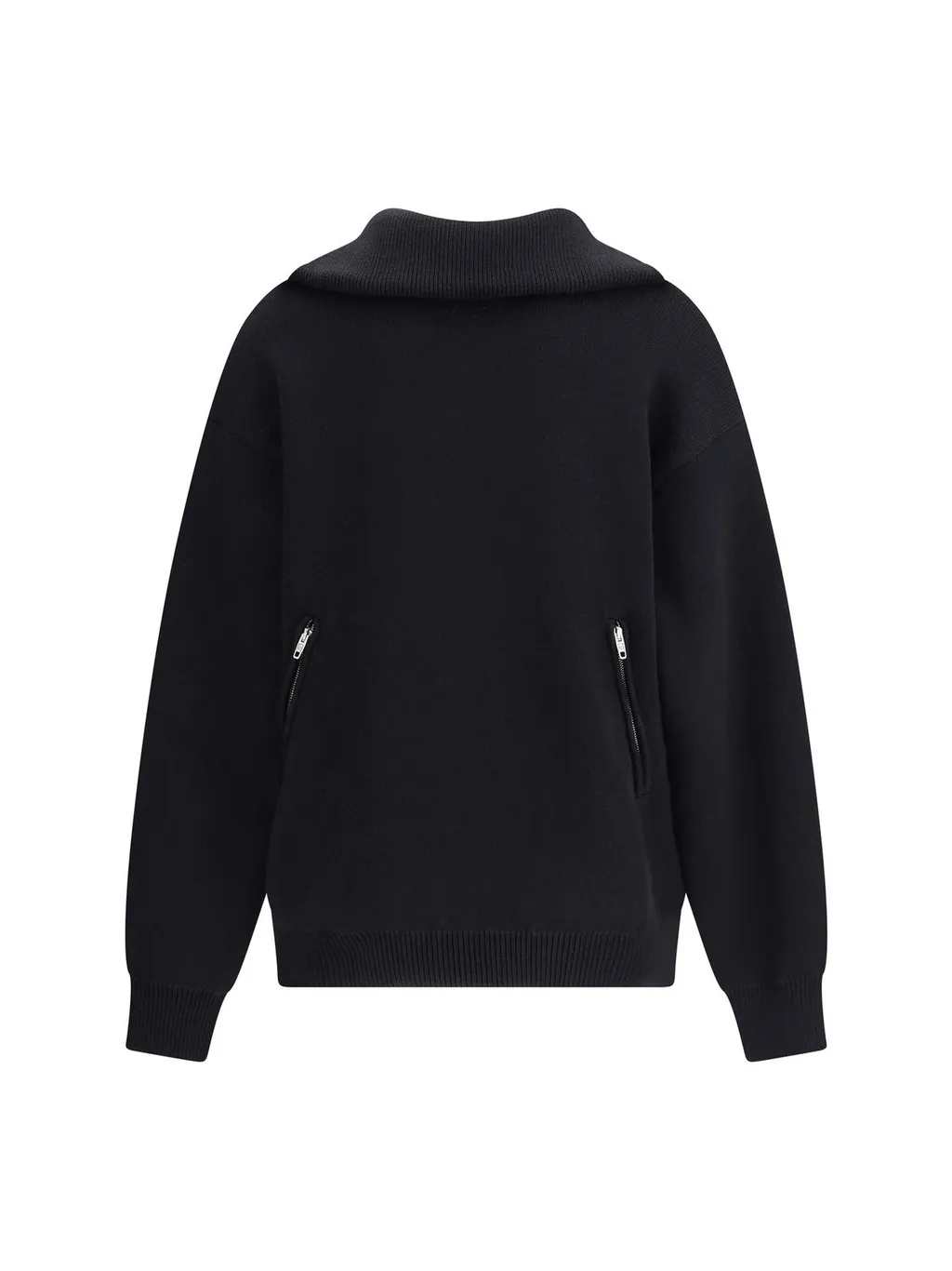 Back-To-Front Knitted Jumper