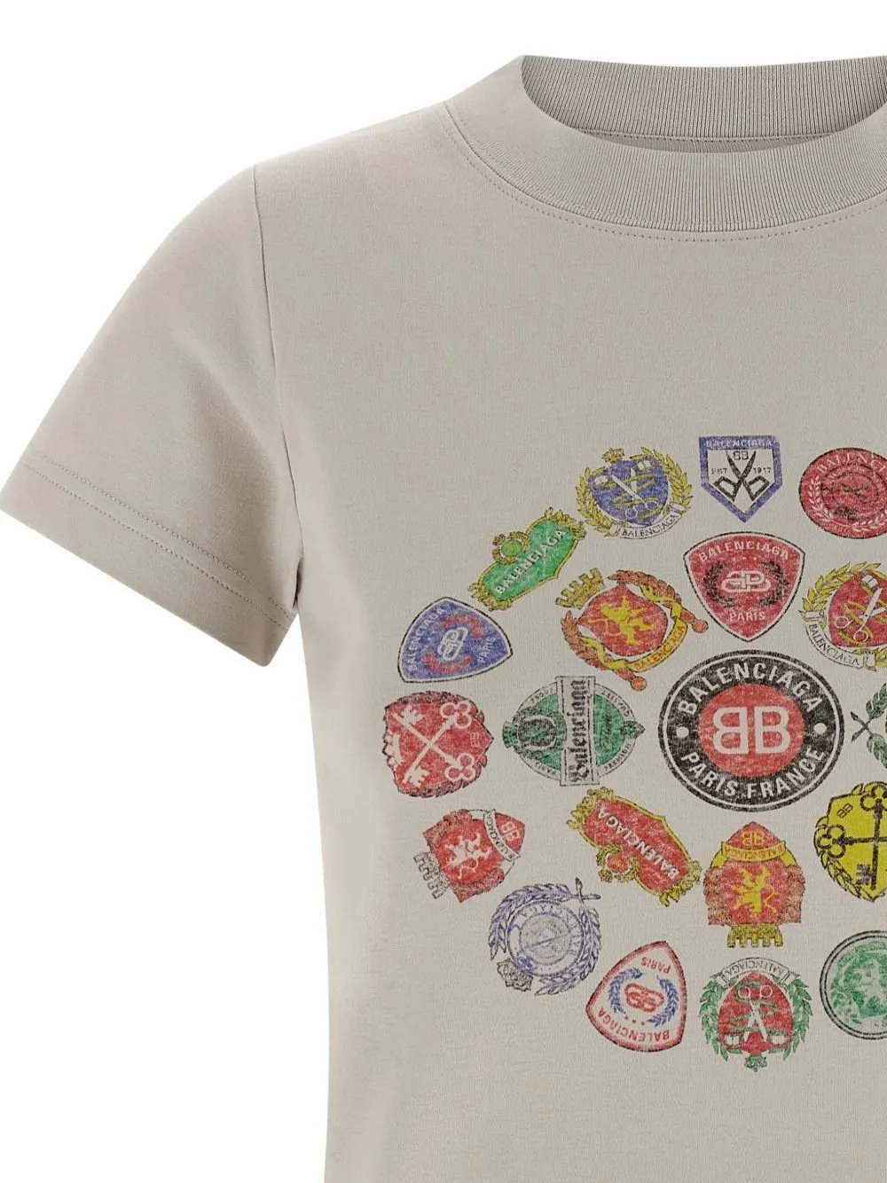 Logo Printed Crewneck T-Shirt