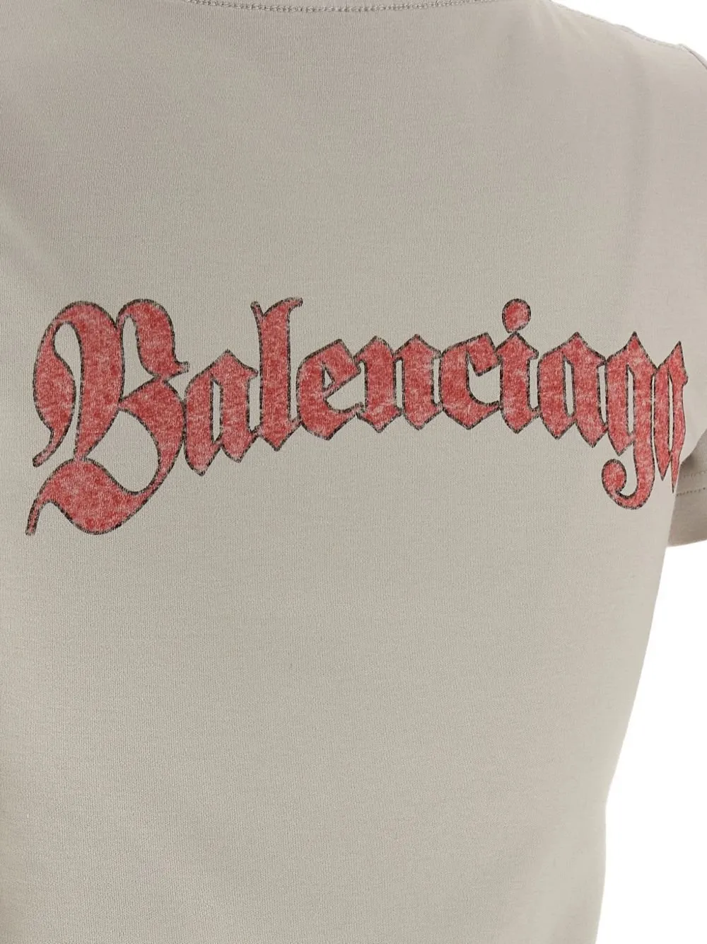 Logo Printed Crewneck T-Shirt