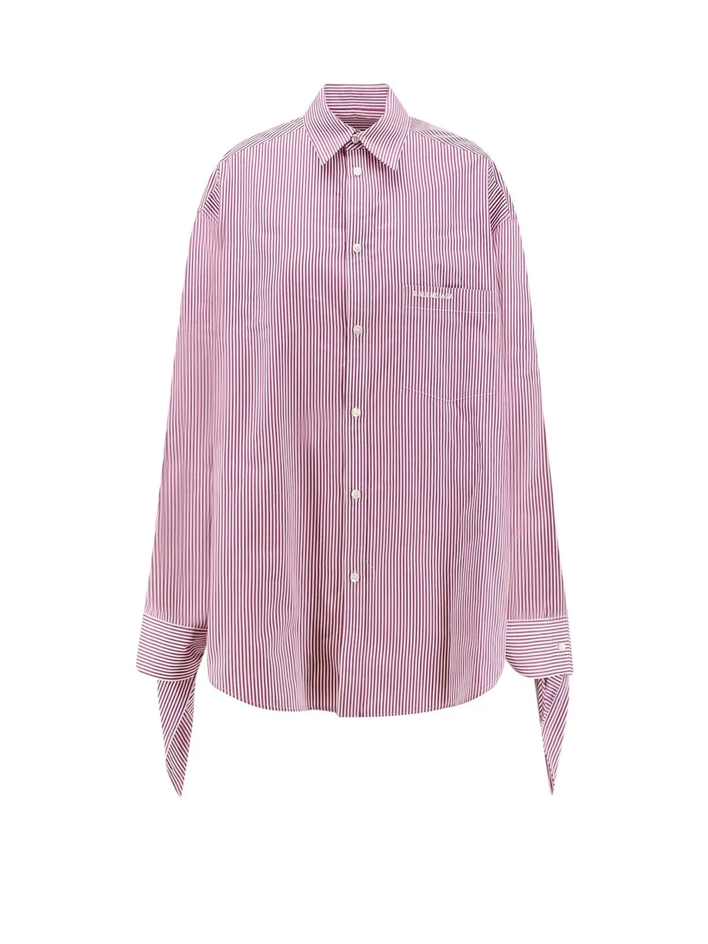 Pinstriped Knott Cuffs Shirt