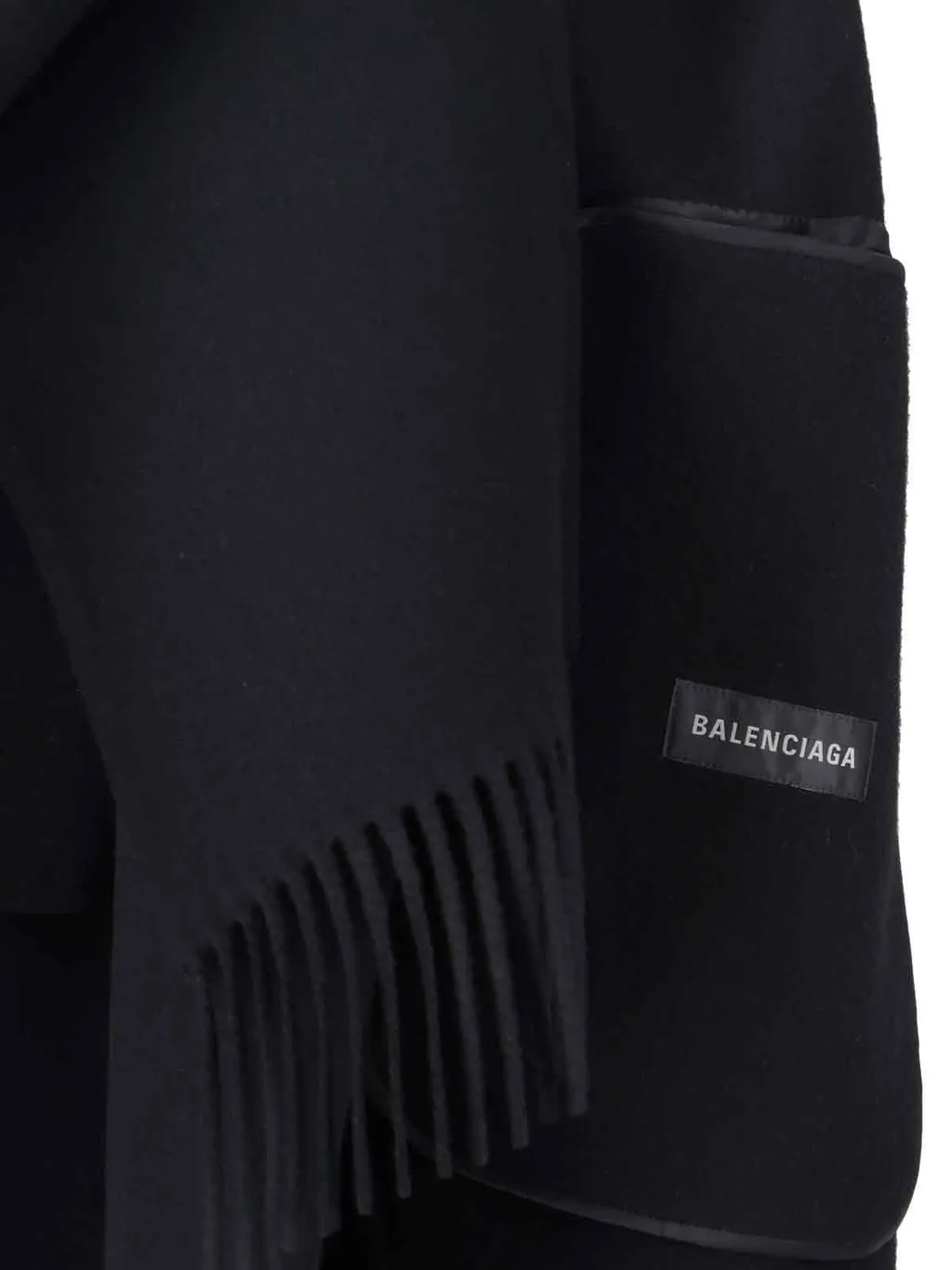Scarf Detailed Coat