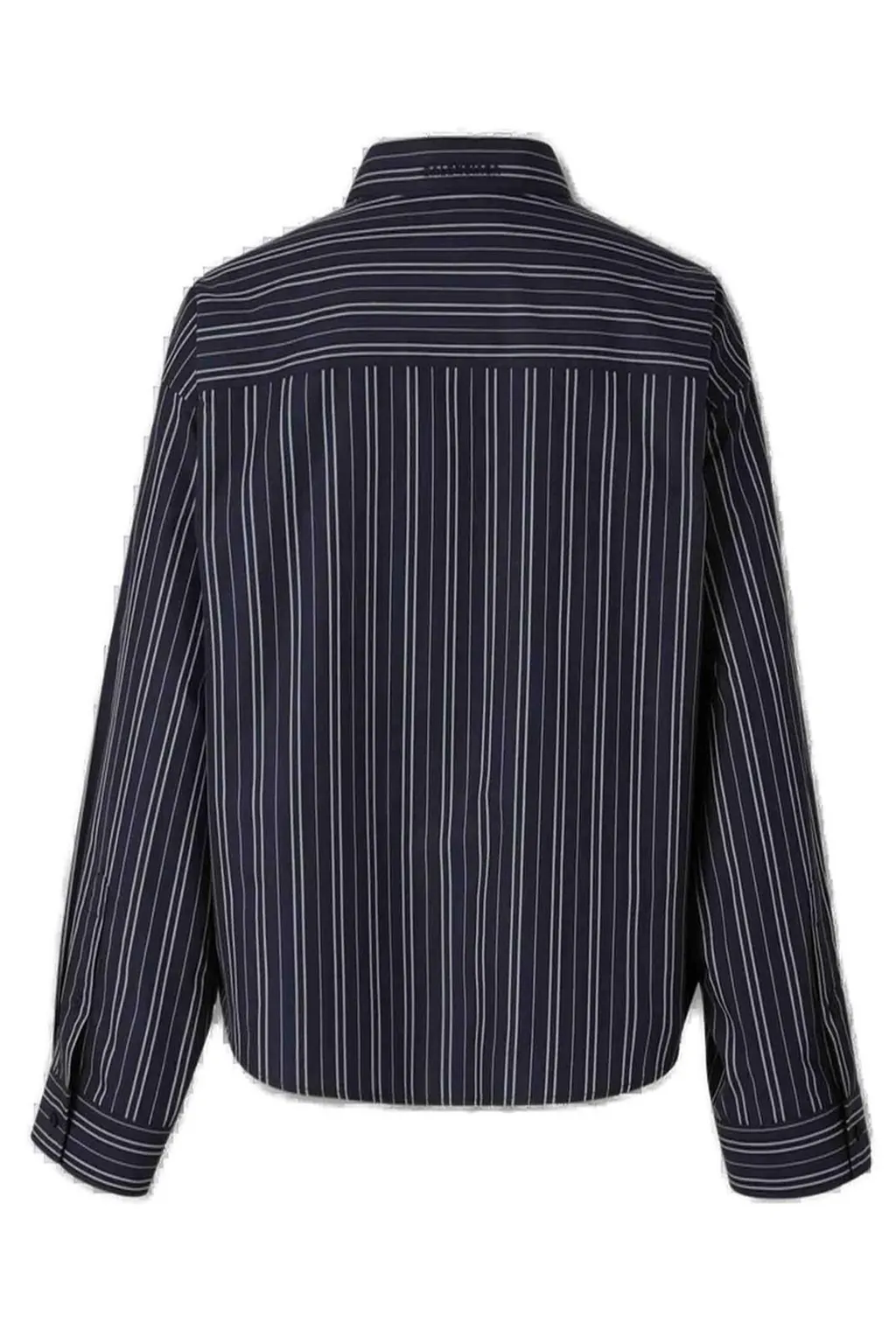 Pinstriped Long-Sleeved Shirt