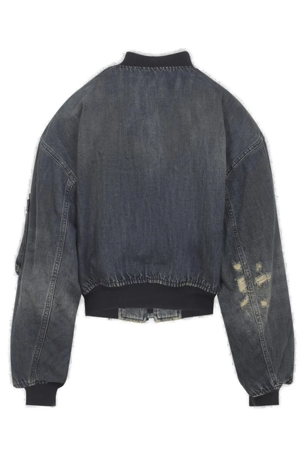 Standard Denim Bomber Jacket
