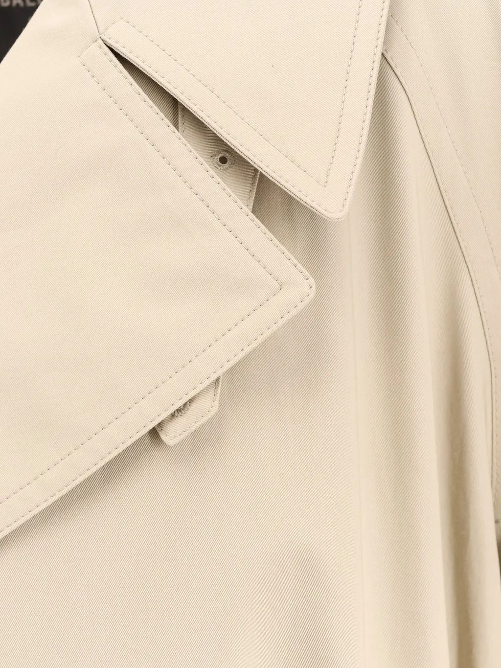 Belted Button-Up Trench Coat