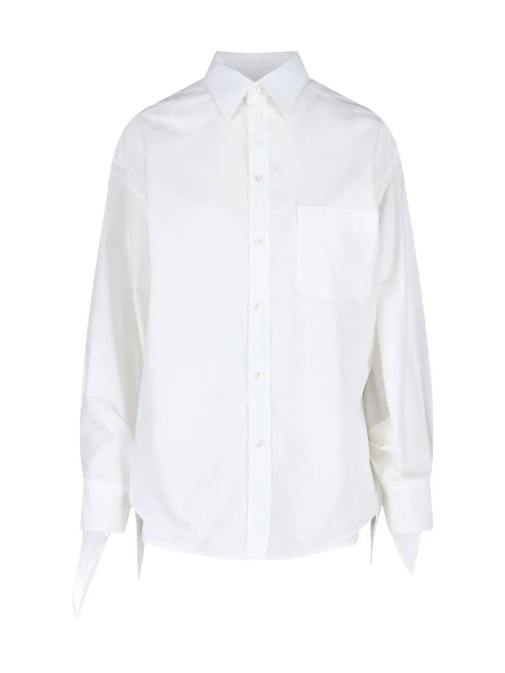 Knotted Cuff Blouse