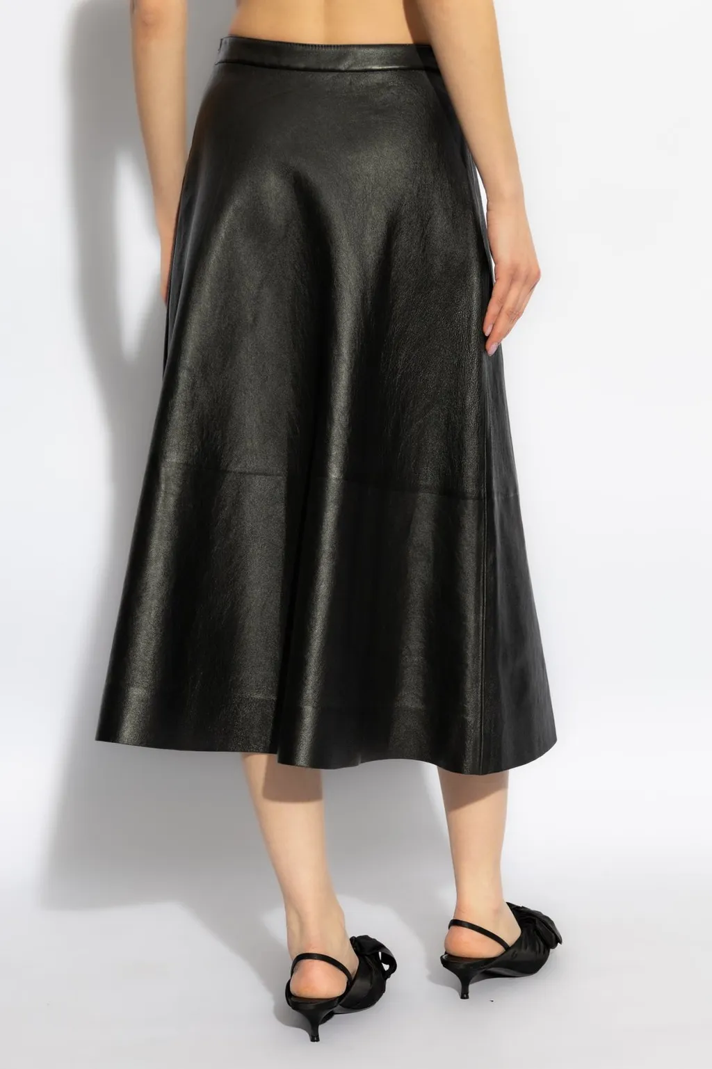 A-Line Draped Skirt