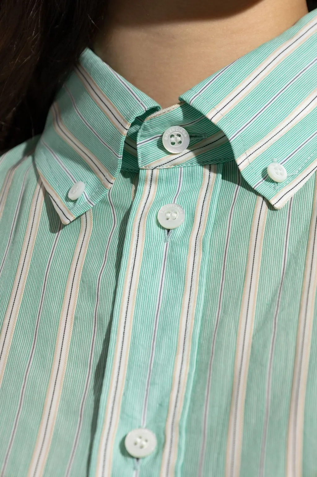 Striped Long-Sleeved Shirt