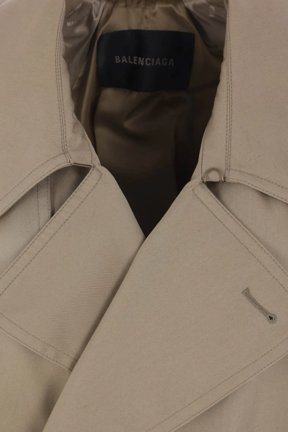 Double-Breasted Belted Coat
