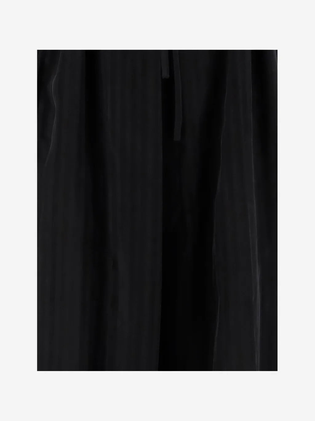 Drawstring Wide-Leg Trousers