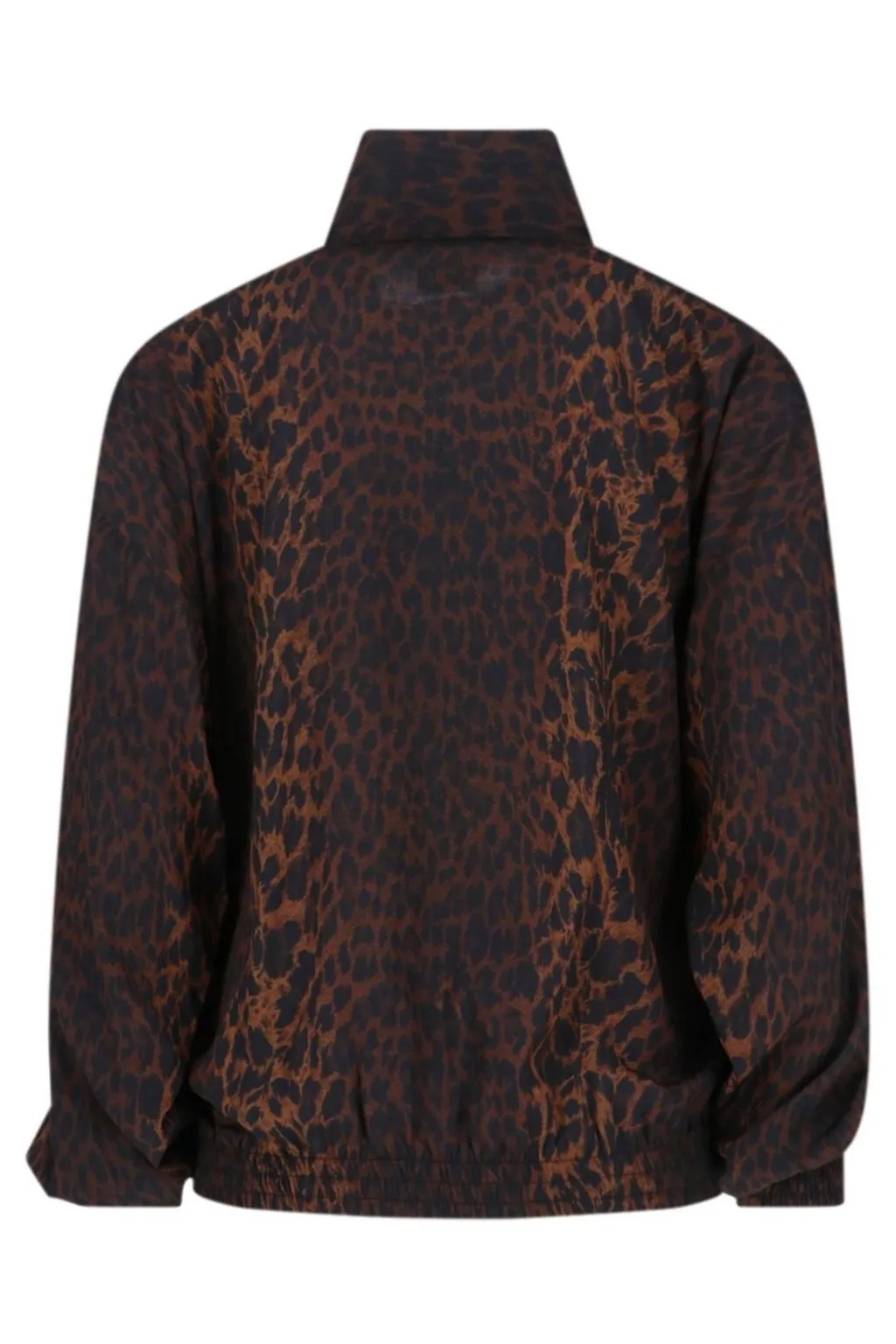 Leopard Print Zipped Jacket