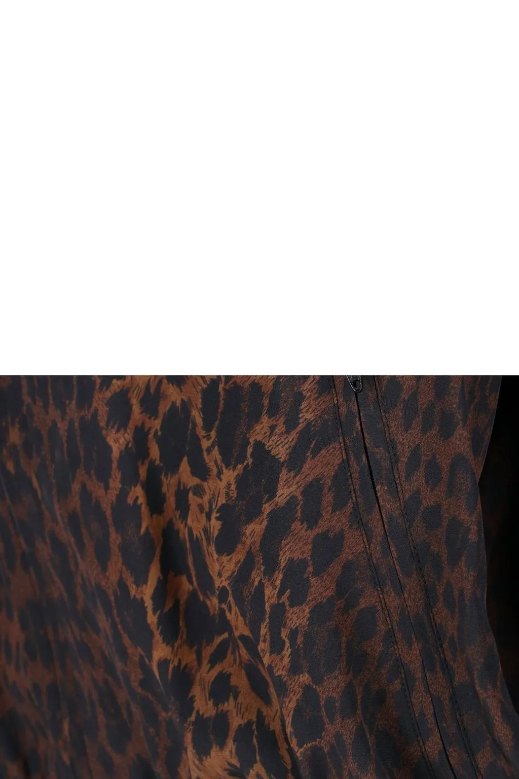 Leopard Print Zipped Jacket