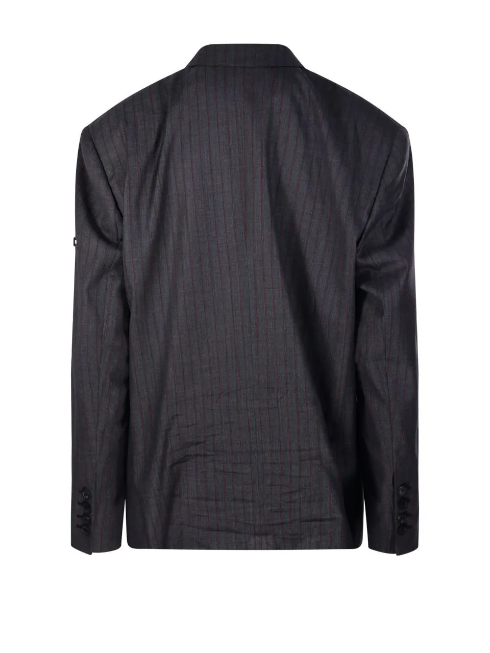 Striped Button-Up Jacket